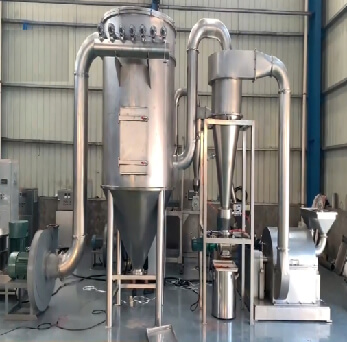Agrospice - power grinding process